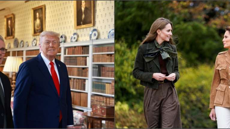 Επίσκεψη Τραμπ στη Βρετανία: Ο Αμερικανός πρόεδρος με τον Στάρμερ στο εξοχικό, η Μελάνια με την Κέιτ στο Ουίνδσορ