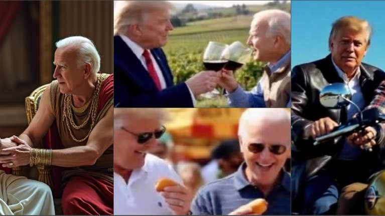 Γέλιο στα social με την αρχή μιας... υπέροχης φιλίας Τραμπ-Μπάιντεν: Μετά τα χαμόγελα ανέλαβε η τεχνητή νοημοσύνη [βίντεο]