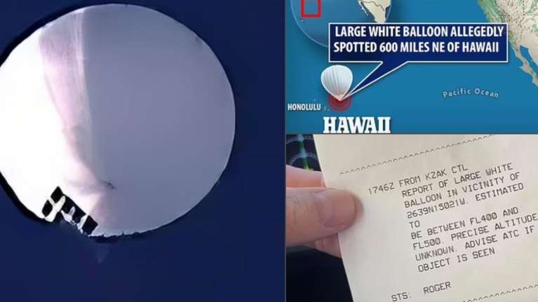 ΗΠΑ: Συνεχίζεται το σίριαλ με τα ιπτάμενα μπαλόνια - Άλλο ένα εντοπίστηκε στον ουρανό της Χαβάης