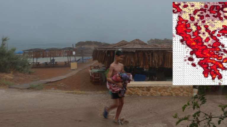 Ραγδαία η αλλαγή του καιρού με μεγάλη πυκνότητα κεραυνών και έντονα φαινόμενα - Η νέα πρόβλεψη Κολυδά