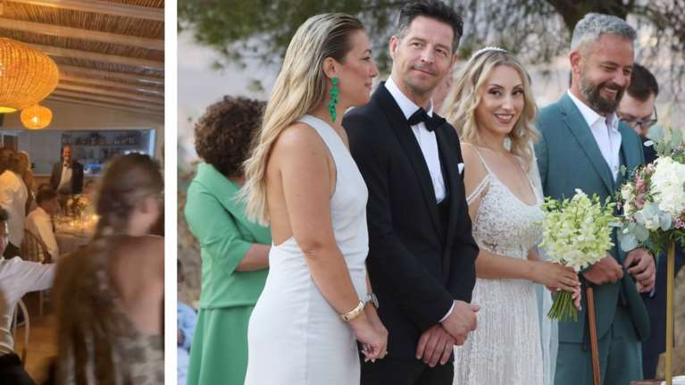 Απόστολος Ρουβάς - Φανή Γιαβρίδου: Το ξέφρενο γαμήλιο πάρτι και ο χορός του Σάκη Ρουβά