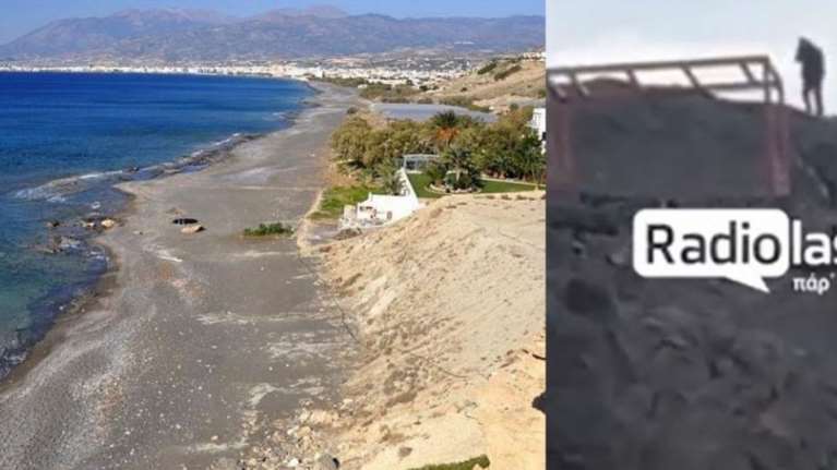 Ιεράπετρα: Στο χείλος του γκρεμού ο 54χρονος γυναικοκτόνος - Απειλεί να αυτοκτονήσει [εικόνες - βίντεο]