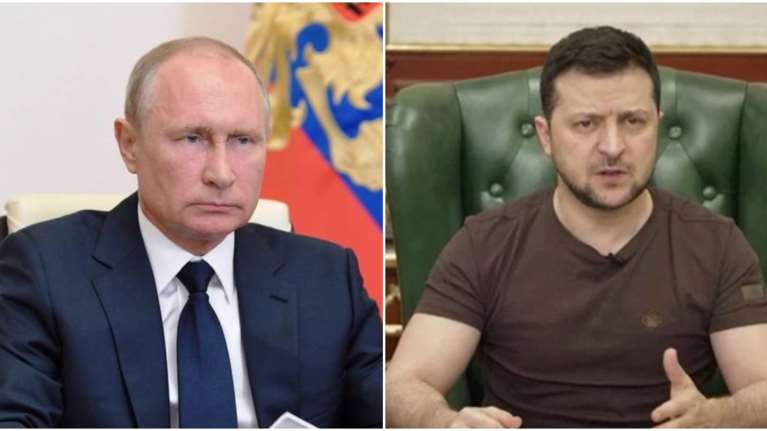 Πούτιν: Η νίκη θα είναι δική μας, όπως το 1945 - Ζελένσκι: Το κακό επέστρεψε με διαφορετική μορφή