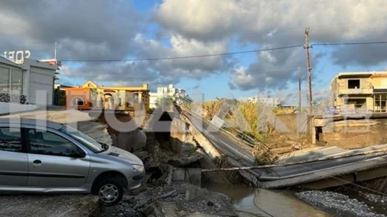 Κακοκαιρία Bora: Εικόνες αποκάλυψης στη Ρόδο - Τραγική η κατάσταση -  Απαγόρευση κυκλοφορίας των οχημάτων στο νησί