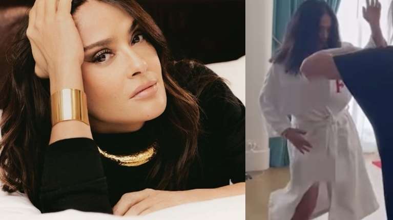 Η Σάλμα Χάγιεκ έχει 24 εκατομμύρια λόγους για να γελά και να χορεύει - Νέο ρεκόρ ακολούθων στο Instagram [Βίντεο]