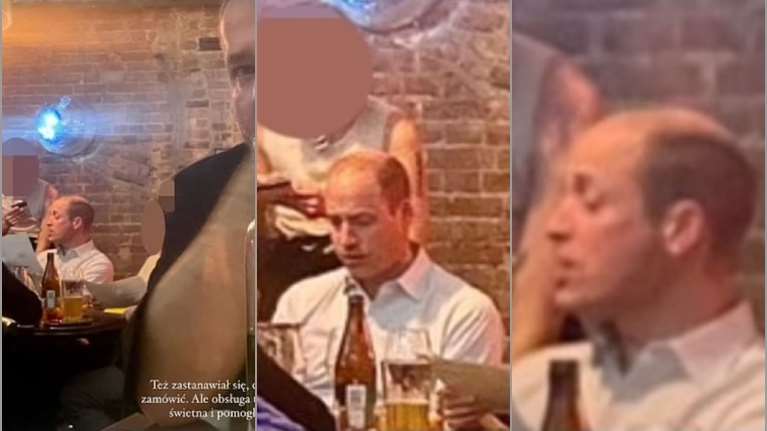 Ο πρίγκιπας Γουίλιαμ γκρέμισε το πρωτόκολλο: Έφαγε σε ΛΟΑΤΚΙ εστιατόριο στο κέντρο της Βαρσοβίας