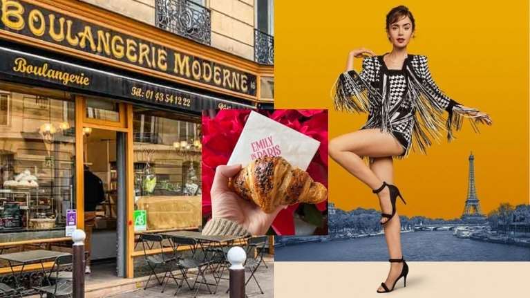 &quot;Ça suffit!&quot; - Φτάνει πια: Έξαλλοι οι θαυμαστές της &quot;Emily in Paris&quot; με το... όχι τέλειο κρουασάν ενός παραδοσιακού φούρνου