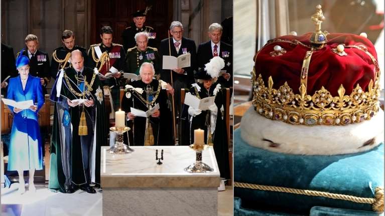 Δεύτερη στέψη για τον Κάρολο και την Καμίλα: Αυτό είναι το ιστορικό στέμμα της Σκωτίας - Οι συμβολισμοί του