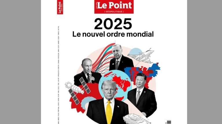 Le Point: Αυτή είναι η νέα τάξη πραγμάτων - Το εξώφυλλο με Τραμπ, Πούτιν, Σι και Ερντογάν