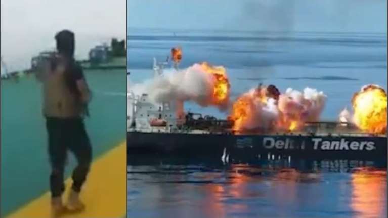 Νέο βίντεο από τις εκρήξεις στο τάνκερ Sounion έδωσαν στη δημοσιότητα οι Χούθι - Φώναζαν "Ο Αλλάχ είναι μεγάλος"