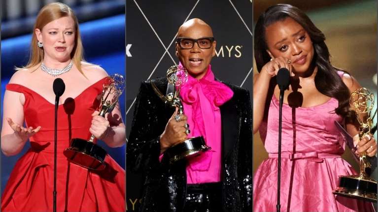 Emmy Awards: &quot;The Bear&quot; και &quot;Succession&quot; οι μεγαλύτεροι νικητές - Λαμπερές παρουσίες και όλες οι αποχρώσεις του κόκκινου