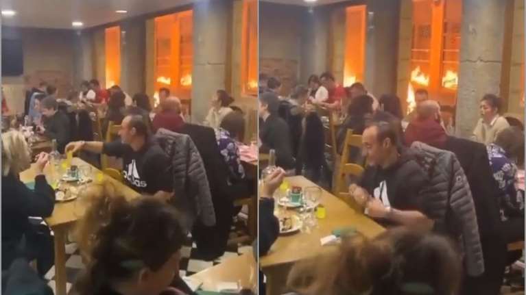 Viral βίντεο &quot;ζαμανφουτισμού&quot;: Η Γαλλία φλέγεται για το ασφαλιστικό αλλά αυτοί ατάραχοι τρώνε το δείπνο τους