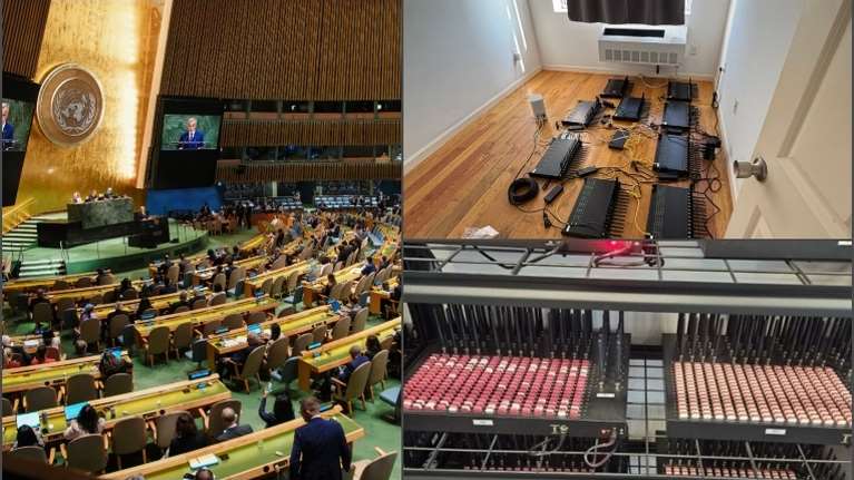ΗΠΑ: Βρέθηκε τεράστιος αριθμός συσκευών που θα μπορούσαν να &quot;ρίξουν&quot; τα δίκτυα κινητής τηλεφωνίας στη ΓΣ του ΟΗΕ