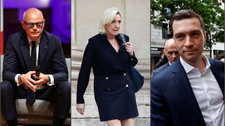 Πολιτικό αδιέξοδο στη Γαλλία και μυστικοί δείπνοι: Αποκαλύψεις για τις άγνωστες επαφές μακρονικών με Λε Πεν και Μπαρντελά