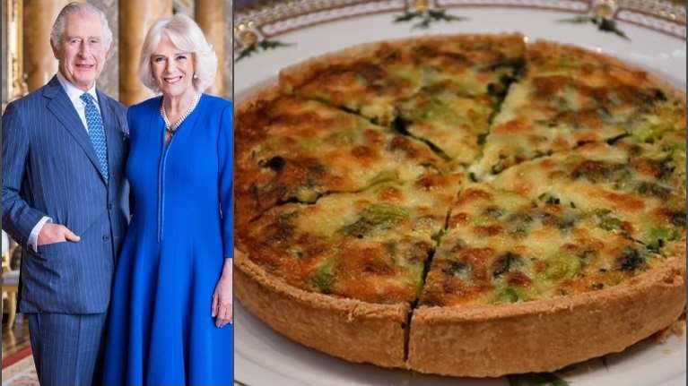 Βασιλική quiche σπανάκι: Το επίσημο πιάτο που επέλεξαν Κάρολος και Καμίλα για το δείπνο της στέψης- Η συνταγή