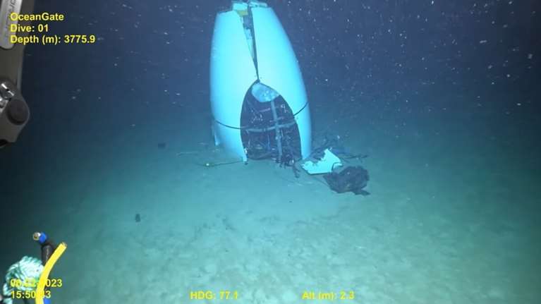 Υποβρύχιο Titan: Ανατριχιαστικό ντοκουμέντο - Ο ήχος που &quot;ξέσκισε&quot; τον Ατλαντικό την ώρα που εξερράγη, με πέντε νεκρούς