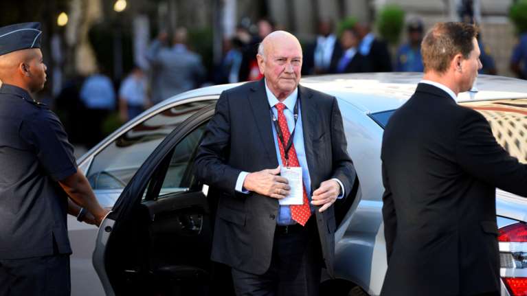 Απεβίωσε ο Φρεντερίκ Ντε Κλερκ, τελευταίος πρόεδρος του Απαρτχάϊντ, στη Νότια Αφρική [εικόνες]