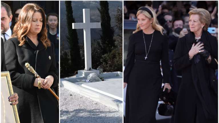 Μνημόσυνο τέως βασιλιά: Οι κόρες, οι νύφες, η κατασκευή - αστραπή του λιτού τάφου και οι καλεσμένοι