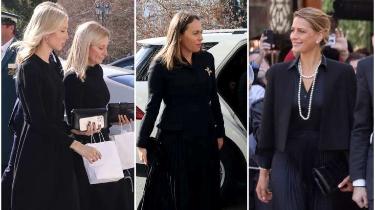 Royal και πένθιμες: Μαρί Σαντάλ, Τατιάνα Μπλάτνικ, Μαρία Ολυμπία και Νίνα Φλορ με τα πιο κομψά look
