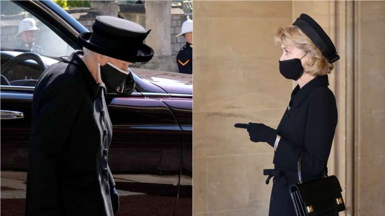 Η φημολογούμενη &quot;ερωμένη&quot; του πρίγκιπα: Γιατί η βασίλισσα την κάλεσε στη κηδεία του Φίλιππου