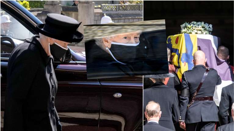 "Λύγισε" η ατσάλινη βασίλισσα Ελισάβετ: Τα δάκρυα στο αυτοκίνητο αντικρίζοντας το φέρετρο του Φίλιππου