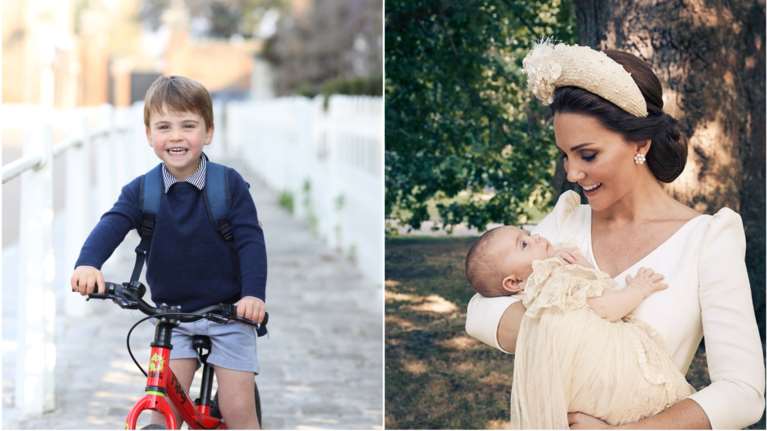 Easy rider ο πρίγκιπας Λούις την πρώτη μέρα στο σχολείο: Η φωτογράφηση για τα τρίτα γενέθλιά του