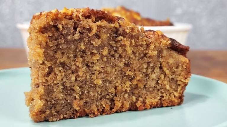 Κέικ μήλου χωρίς αλεύρι και ζάχαρη - Σούπερ αφράτο και υγιεινό για τα φθινοπωρινά πρωινά