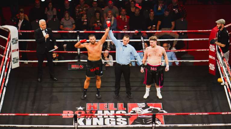 Σκληρά knockouts, ανατροπές και εκρηκτικό θέαμα: Η αρένα DVTK του HELL Boxing Kings γεμίζει ξανά