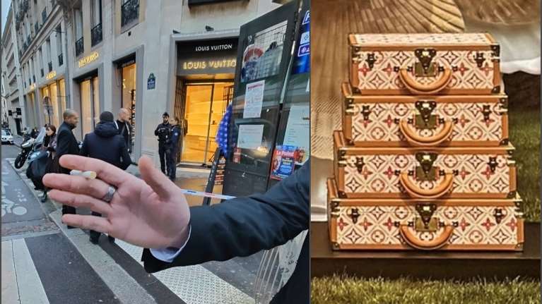 Ληστεία στην μπουτίκ Louis Vuitton στο Σεν-Ζερμέν-ντε-Πρε: Σε τέσσερα λεπτά έκαναν φτερά πολυτελή είδη αξίας ενός εκατ. ευρώ