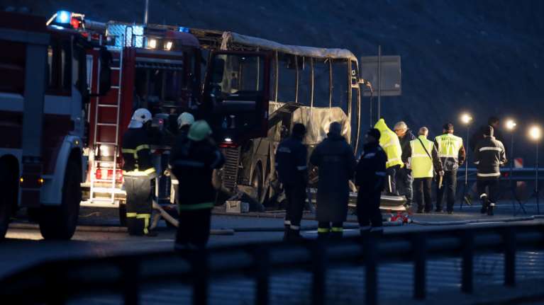 Δυστύχημα με λεωφορείο στη Βουλγαρία: &quot;Ο οδηγός πρέπει να αποκοιμήθηκε&quot;, ισχυρίζονται οι επιζώντες [εικόνες]