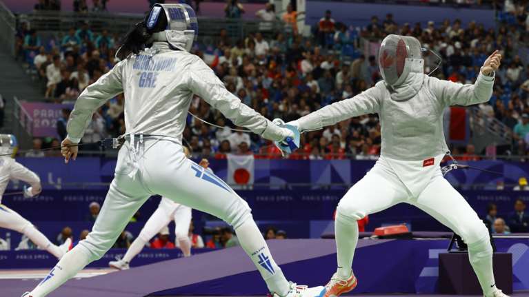 Ολυμπιακοί αγώνες 2024: Άνετη πρόκριση για τη Δώρα Γκουντούρα στην ξιφασκία