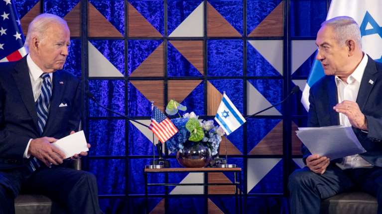 Μπάιντεν σε Νετανιάχου: Στηρίζουμε την ασφάλεια του Ισραήλ - Καταρρίψαμε εκατοντάδες drones και πυραύλους