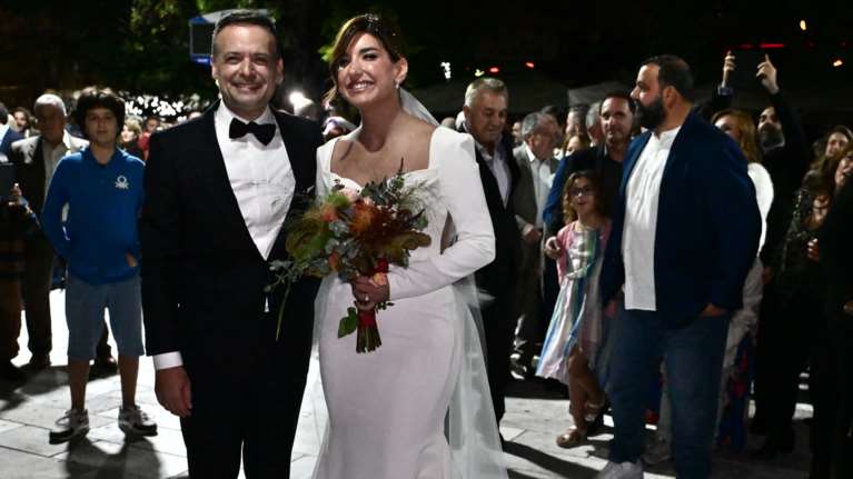 Γάμος Χάρη Δούκα - Γεωργίας Πολυτάνου: Στιγμές ευτυχίας στη γαμήλια δεξίωση μέχρι το πρωί