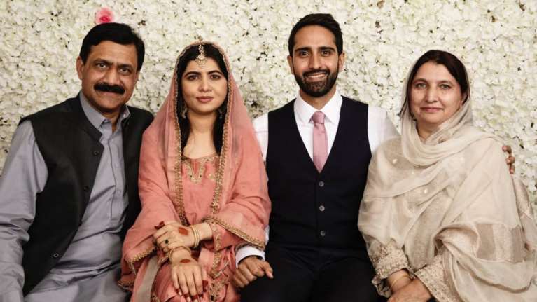 Παντρεύτηκε η βραβευμένη με Νόμπελ Ειρήνης Μαλάλα Γουσαφζάϊ [εικόνες]