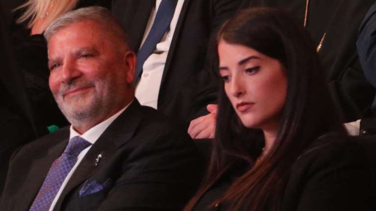 Γιώργος Πατούλης - Νάνσυ Κοίλου: Η επίσημη κοινή εμφάνιση λίγο πριν τον γάμο τους - Το total black της εγκυμονούσας