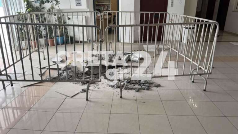 Κρήτη: Επεσε το πάτωμα στο γυμνάσιο της Ν. Αλικαρνασσού – Εκλεισε το σχολείο