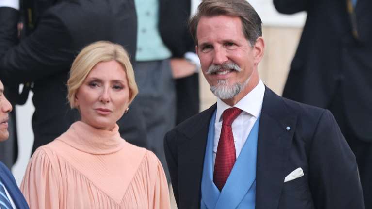 Μαρί Σαντάλ: Η στιγμή που λύγισε μέσα στην εκκλησία στον γάμο της Θεοδώρας - Η εικόνα που αντίκρυσε