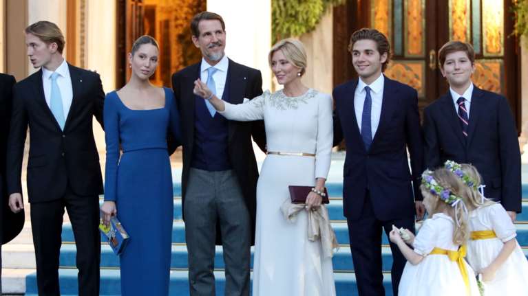 Παύλος - Μαρί Σαντάλ: Η υποδοχή στη βασίλισσα Ελισάβετ την ημέρα του γάμου τους - Το φιλί στο ένα μάγουλο και στο χέρι