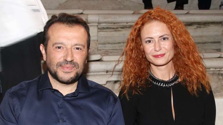 Νίκος Παππάς: Η σπάνια εμφάνιση με τη σύζυγό του Βασιλική Σελήνη - Μαζί στο Ηρώδειο