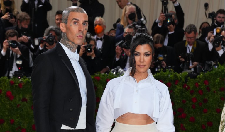 Travis Barker Kourtney Kardashian