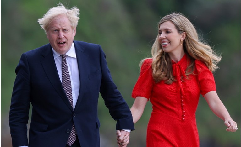 Boris Johnson Carrie Symonds
