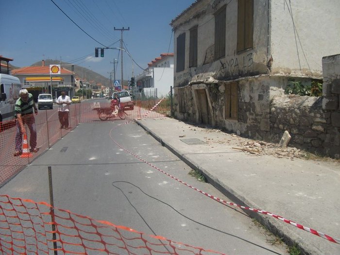 Λήμνος: Εικόνες και video από τα 6,3 R - εικόνα 2