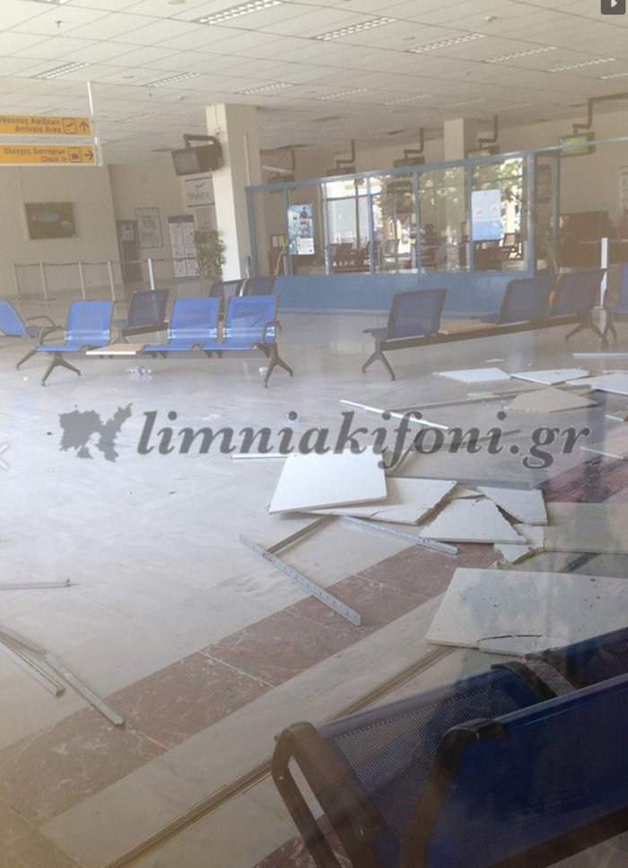 Λήμνος: Εικόνες και video από τα 6,3 R