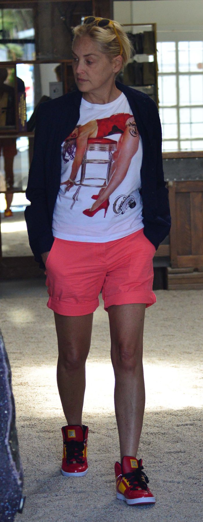 Αναγνωρίζετε τη Σάρον Στόουν χωρίς μακιγιάζ;