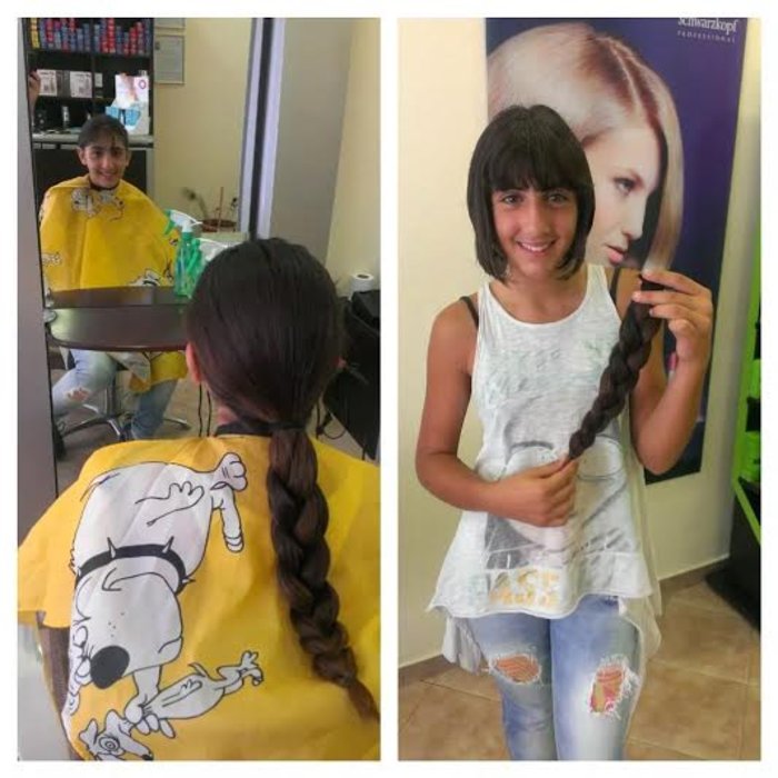 «Δωρίστε τα μαλλιά σας»: Προσφορά σε παιδιά με καρκίνο - εικόνα 4