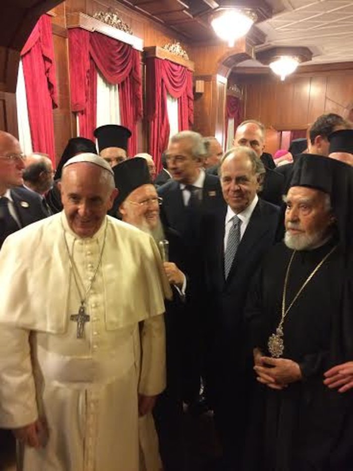 Στο Φανάρι ο Πάπας Φραγκίσκος