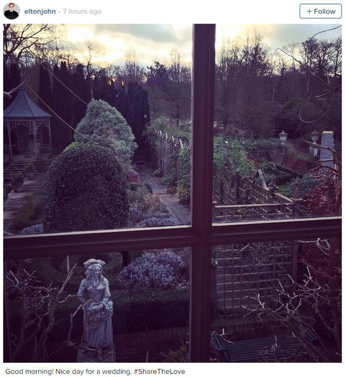 Ο Έλτον Τζον παντρεύτηκε και με θρησκευτικό γάμο τον σύντροφό του - εικόνα 2