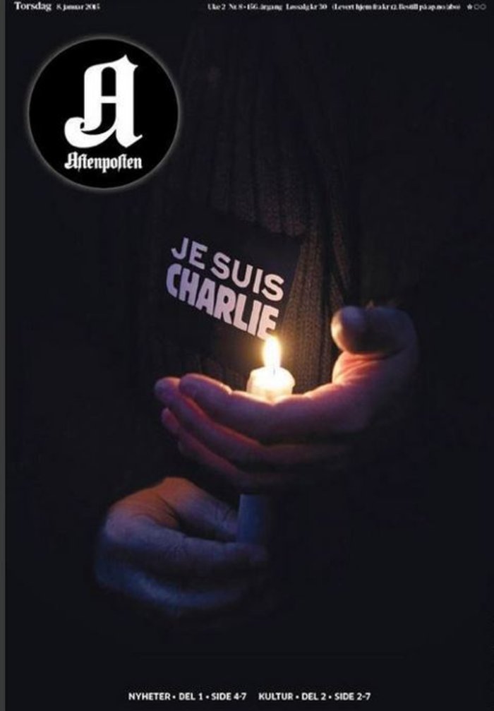 Je Suis Charlie: Η Ευρώπη σε μαύρο φόντο - εικόνα 3