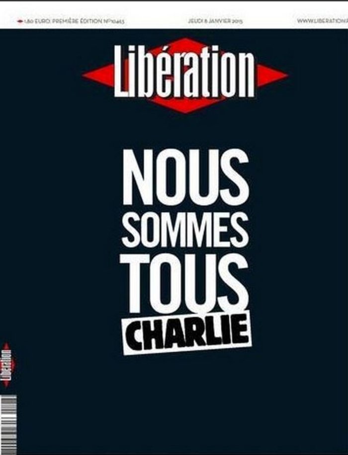 Je Suis Charlie: Η Ευρώπη σε μαύρο φόντο