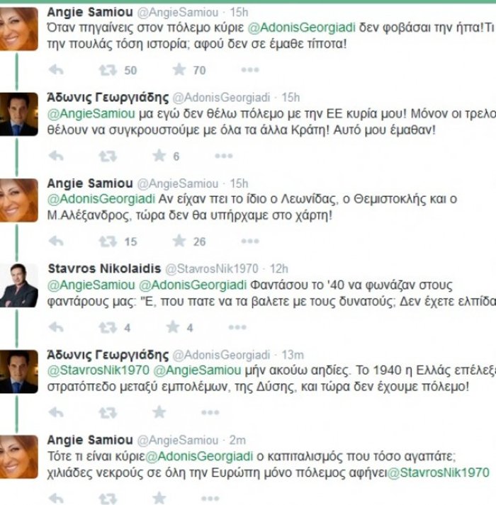 Πόλεμος Σαμίου -Άδωνι- Του τα «έχωσε» στο Twitter